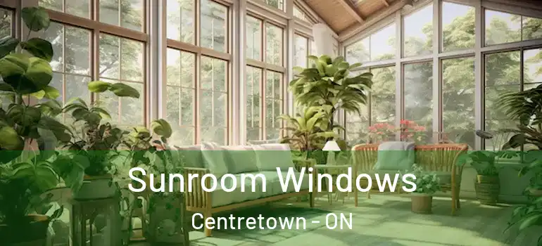 Sunroom Windows Centretown - ON