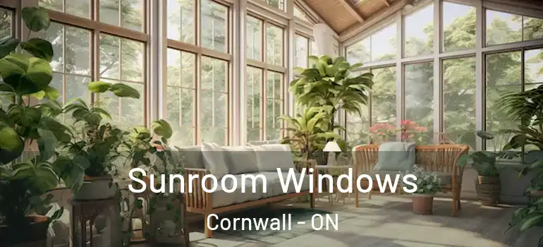 Sunroom Windows Cornwall - ON