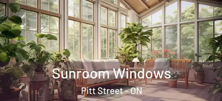 Sunroom Windows Pitt Street - ON