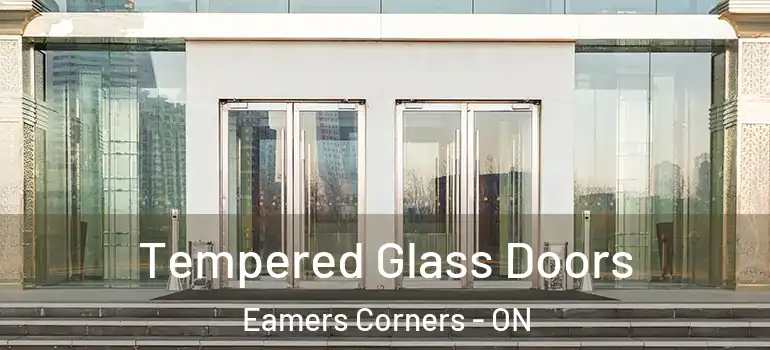 Tempered Glass Doors Eamers Corners - ON