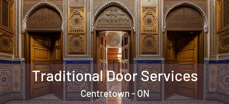 Traditional Door Services Centretown - ON