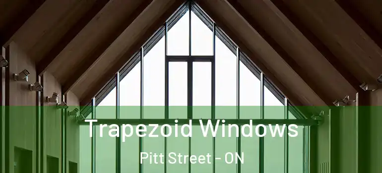 Trapezoid Windows Pitt Street - ON