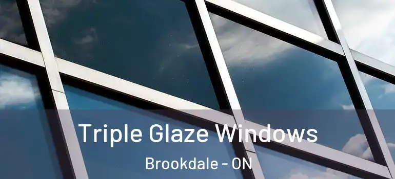 Triple Glaze Windows Brookdale - ON