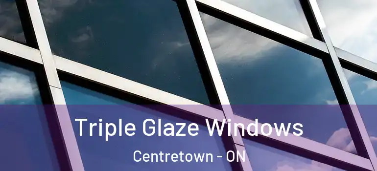 Triple Glaze Windows Centretown - ON
