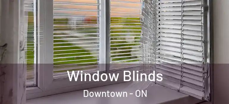 Window Blinds Downtown - ON