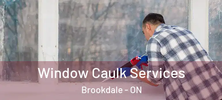 Window Caulk Services Brookdale - ON