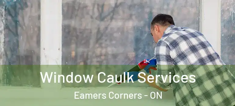 Window Caulk Services Eamers Corners - ON