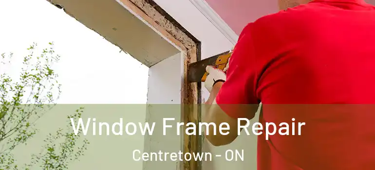 Window Frame Repair Centretown - ON