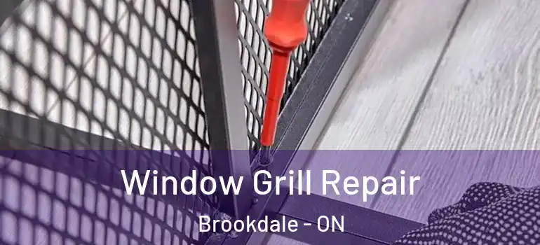 Window Grill Repair Brookdale - ON