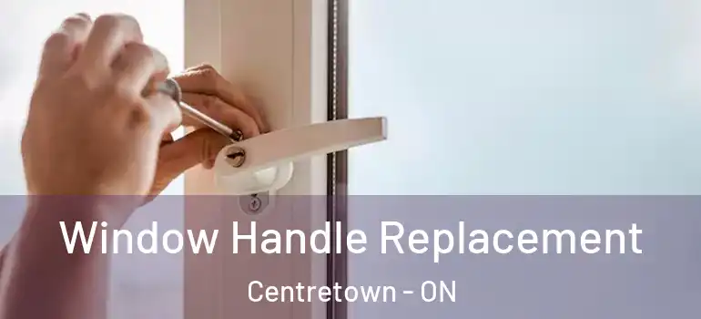 Window Handle Replacement Centretown - ON