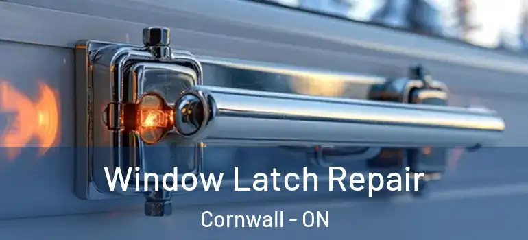 Window Latch Repair Cornwall - ON