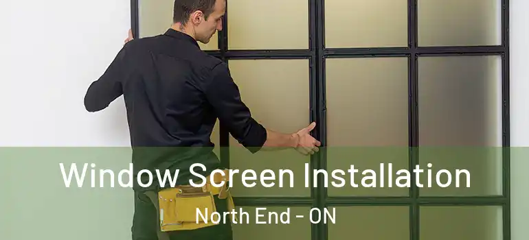 Window Screen Installation North End - ON