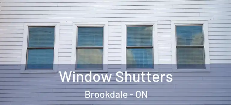 Window Shutters Brookdale - ON