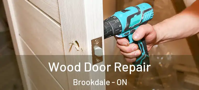 Wood Door Repair Brookdale - ON